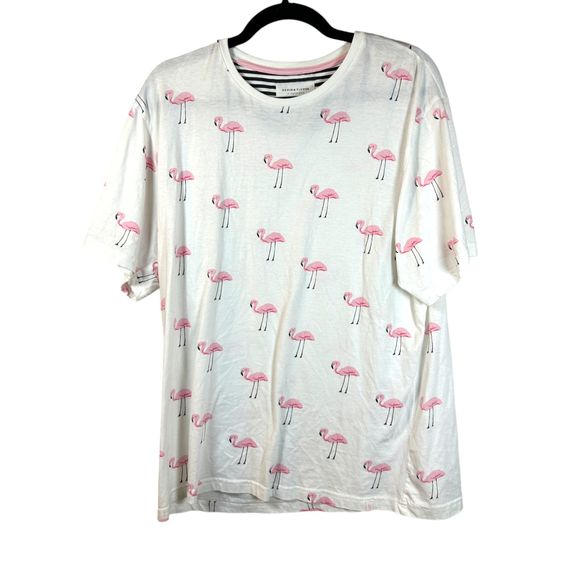 Denim & Flower Other - Denim & Flower Ricky Singh Flamingo Graphic Shirt Men's Size XL